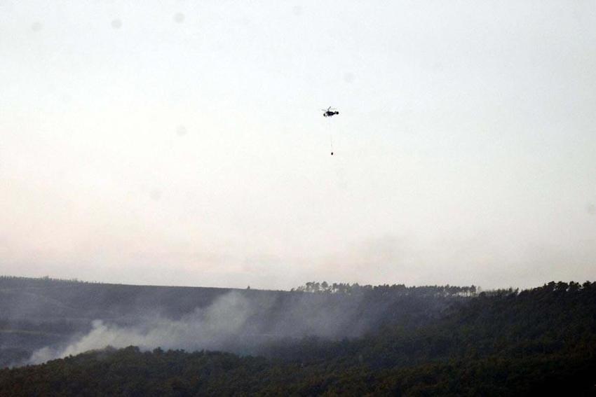 Çanakkale'de orman yangıyla mücadele sürüyor! Bakan Yumaklı son durumu açıkladı