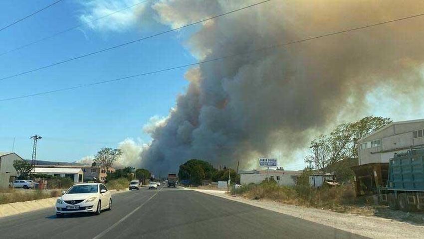 Çanakkale yangın haritası (NASA)! Çanakkale orman yangını son dakika: Çanakkale’de orman yangını nerede? Çanakkale'de yangın nerede çıktı? 