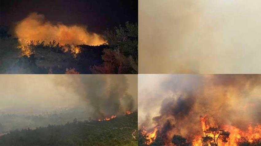 Çanakkale yangın haritası (NASA)! Çanakkale orman yangını son dakika: Çanakkale’de orman yangını nerede? Çanakkale'de yangın nerede çıktı? 