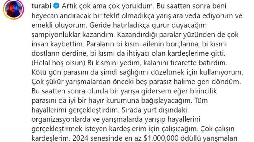 Sağlık sorunlarıyla boğuşan Survivor Turabi'den üzen haber: 'Beş parasız halime geri döndüm'