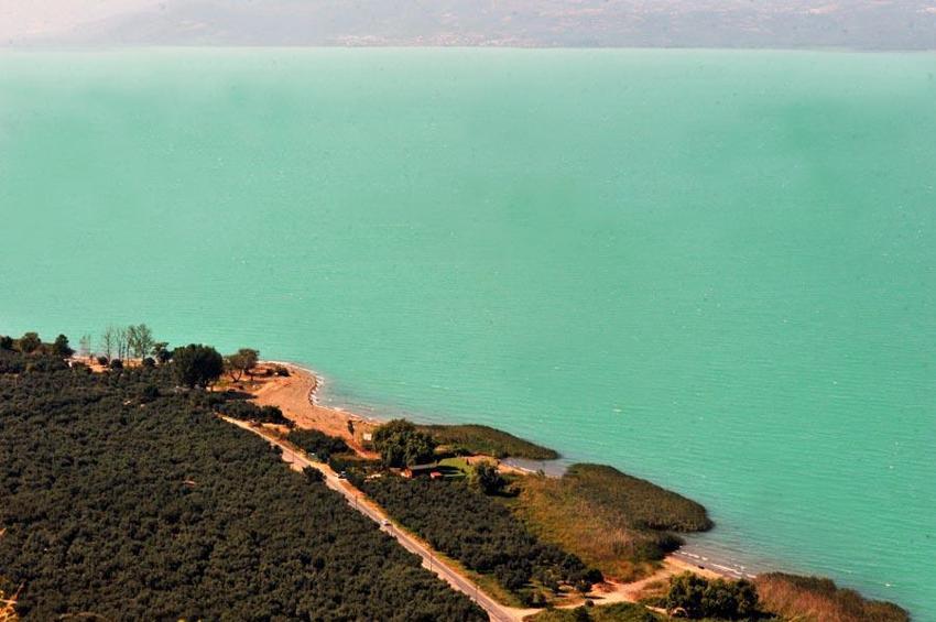 Marmara'nın en büyük gölü turkuaz renge büründü! İznik Gölü'nde siyanobakteri artışı...
