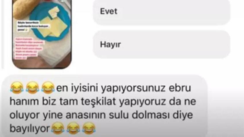 Ebru Şancı'dan güldüren paylaşım: 'Böyle beceriksiz kadınlar da koca buluyor'