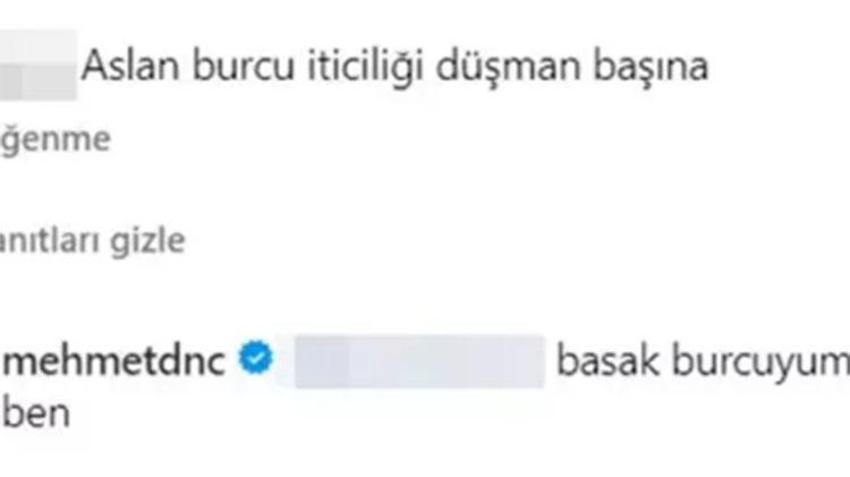 Mehmet Dinçerler'den takipçisinin yorumuna olay yanıt: 'Aslan burcu iticiliği düşman başına'