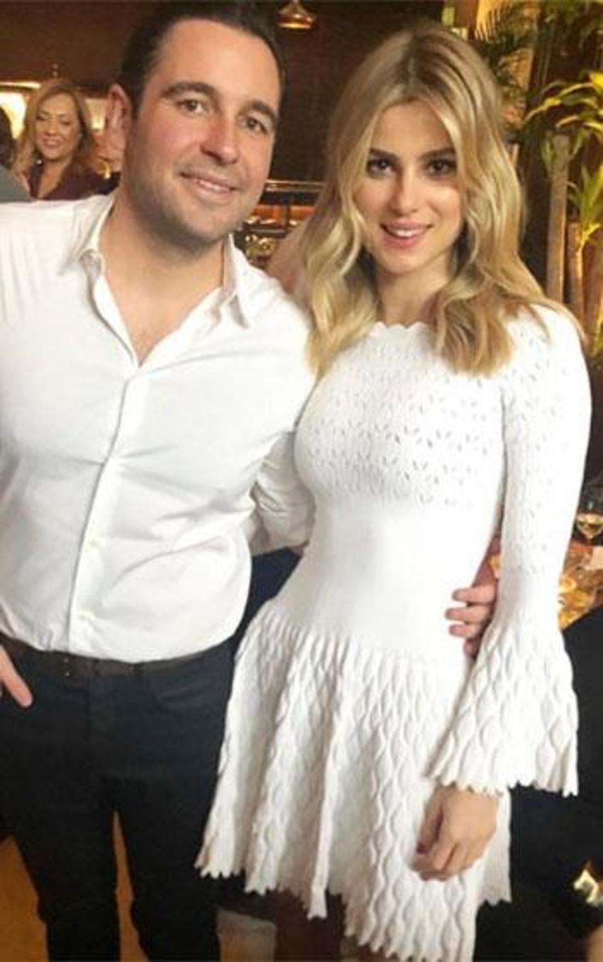 Nazlı Sabancı ve Hacı Sabancı ilk aile pozlarını verdi