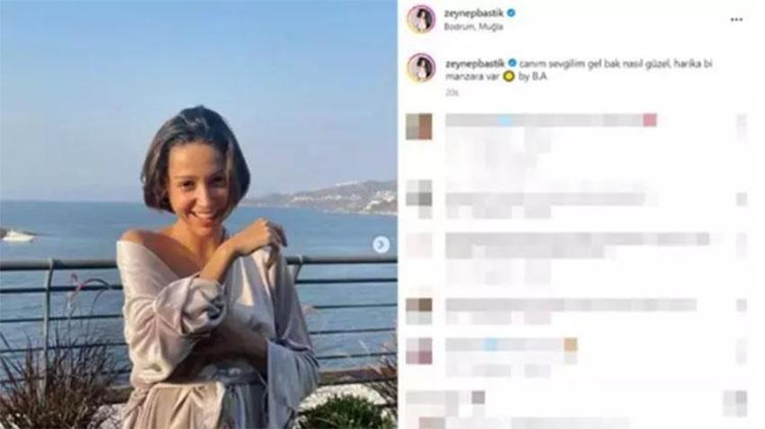 Zeynep Bastık'tan Banu Alkan'a gönderme