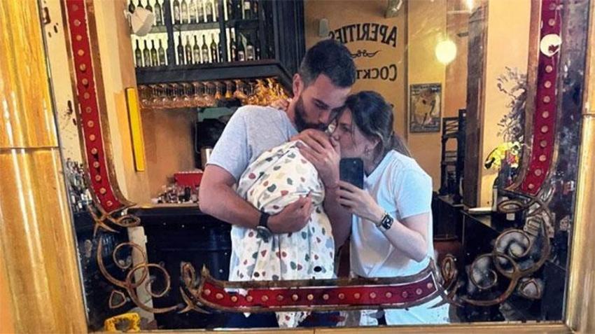 Aslı Enver kızının yüzünü gösterdi! Elay bebek kendisine hayran bıraktı