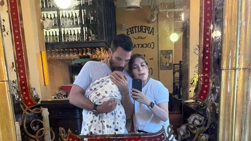 Aslı Enver kızının yüzünü gösterdi! Elay bebek kendisine hayran bıraktı
