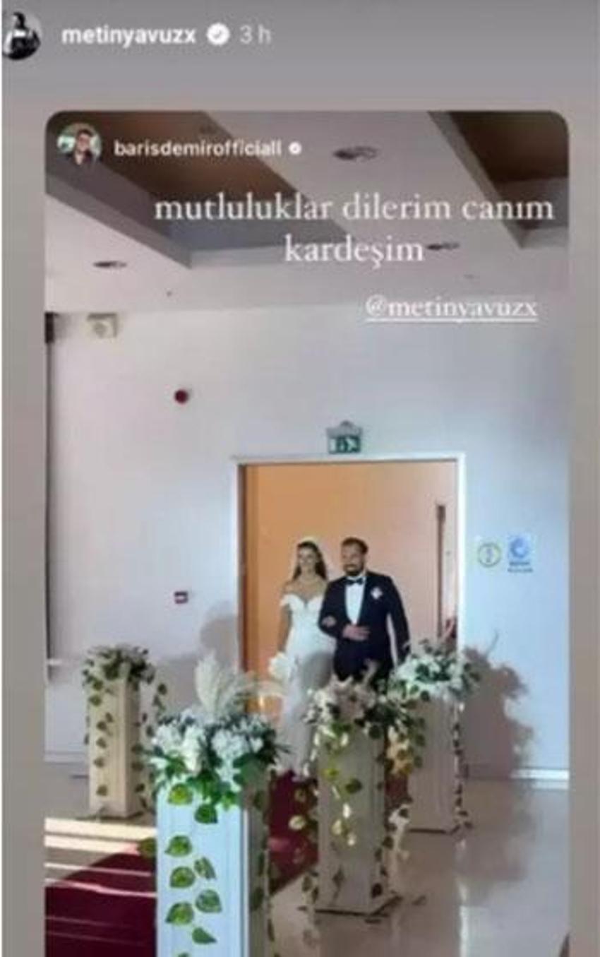 Masterchef şampiyonu Metin Yavuz dünyaevine girdi