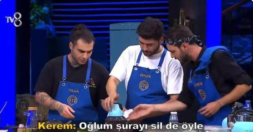 Sergen yeni düşmanını buldu! MasterChef All Star'da Kerem ve Sergen tezgah başında tartıştı