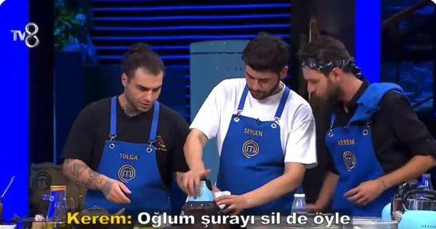 Sergen yeni düşmanını buldu! MasterChef All Star'da Kerem ve Sergen tezgah başında tartıştı