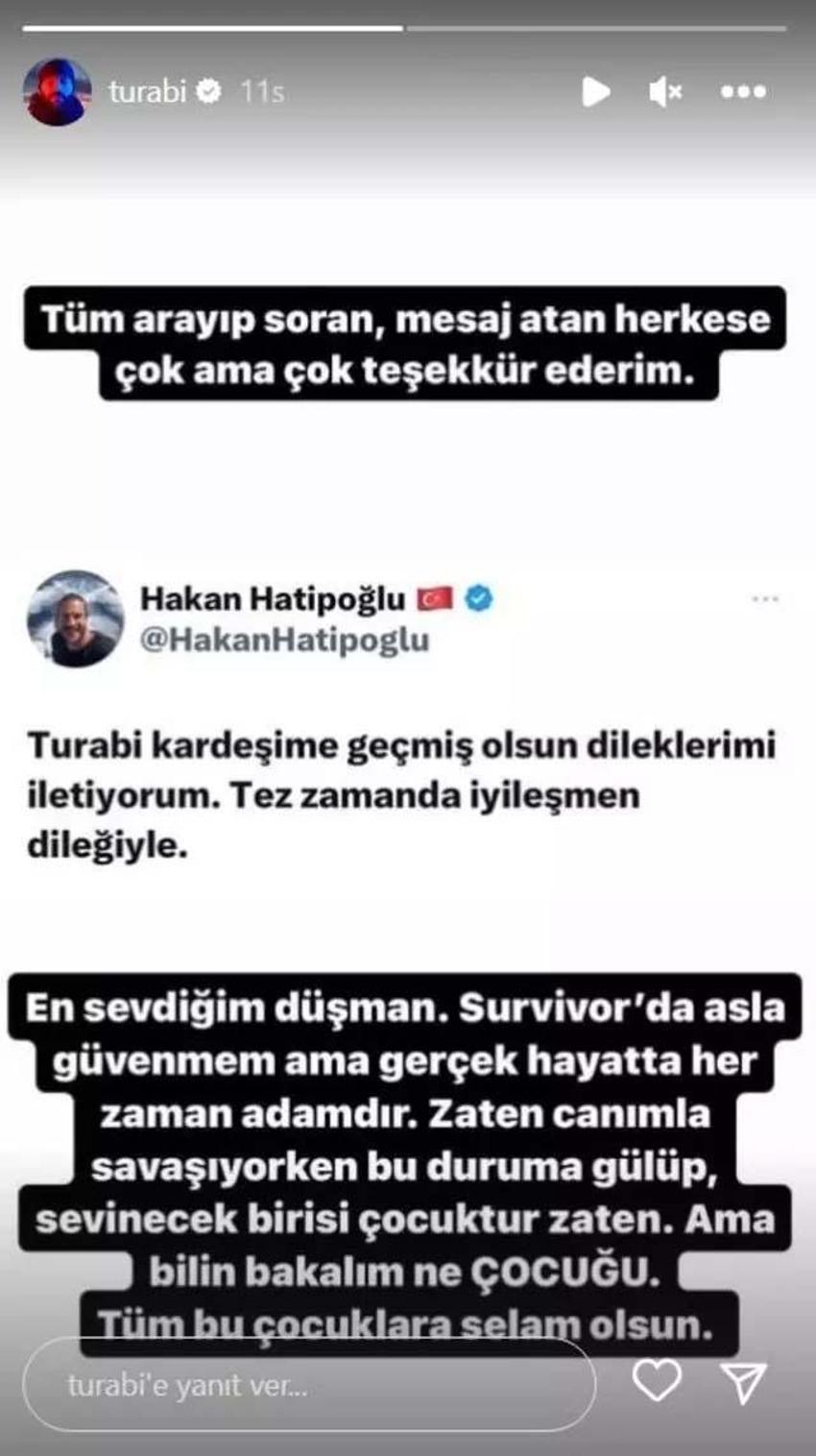 "Beş parasız halime geri döndüm" demişti! Turabi'ye destek Hakan Hatipoğlu'ndan geldi!