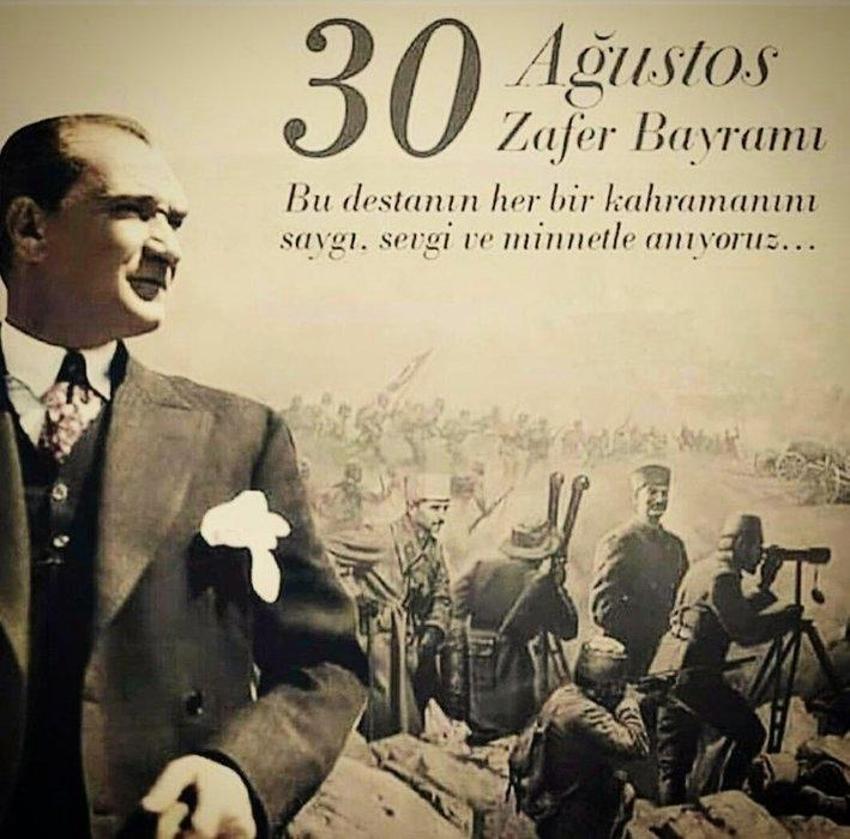 101 yıl oldu heyecan bitmedi! En yeni 30 Ağustos Zafer Bayramı mesajları | Unutulmaz 30 Ağustos görselleri