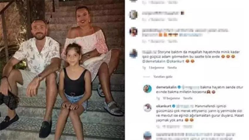 Demet Akalın ve Okan Kurt'u kızdıran yorum!
