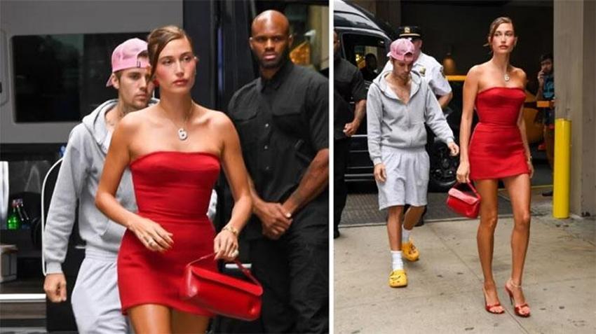 Eşi Hailey Bieber'ın yanında görüntülenen Justin Bieber'a kıyafet tepkisi: 'Utanmıyor musun?'