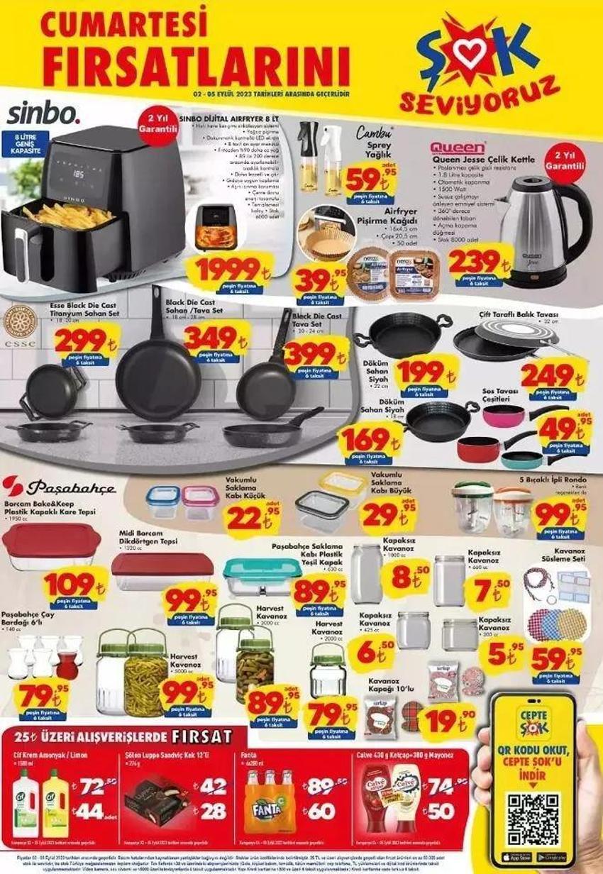 ŞOK 2-5 Eylül aktüel katalog 2023 yayınlandı! ŞOK Eylül ayına sürpizle başladı, kırtasiye malzemeleri dibi gördü