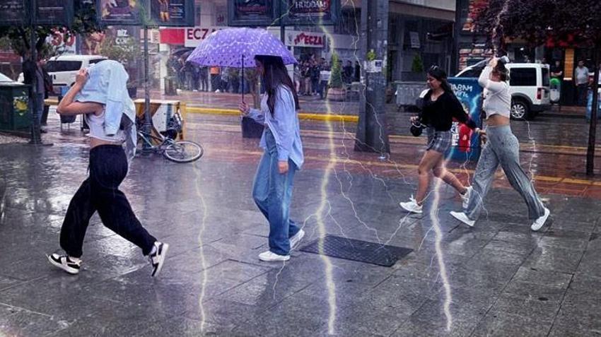 Meteoroloji'den son hava durumu raporu yayımlandı! Kuvvetli yağış geliyor, çok sayıda ili vuracak