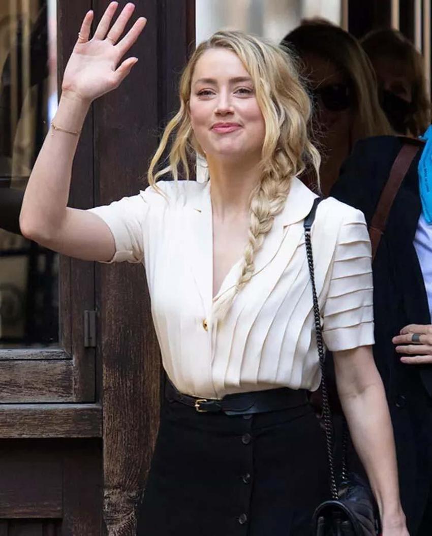 Amber Heard olaylı davayı kaybettikten sonra koltuk değnekleriyle görüntülendi!