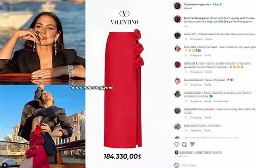 Demet Özdemir Venedik Film Festivali kombini eleştirildi! Eteğinin fiyatın dudak uçuklattı