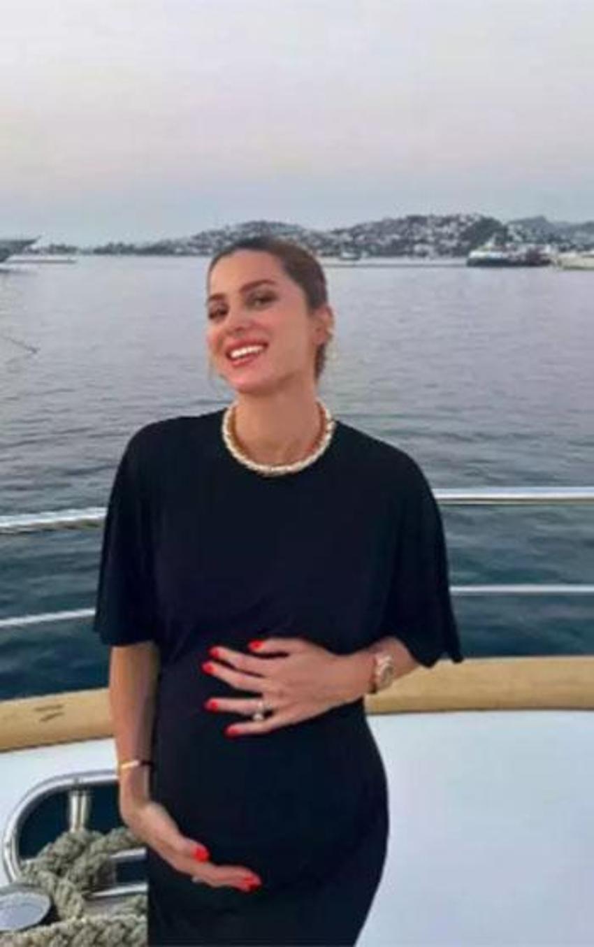 Günler önce doğum yapmıştı: Nazlı Sabancı eski formuna geri döndü