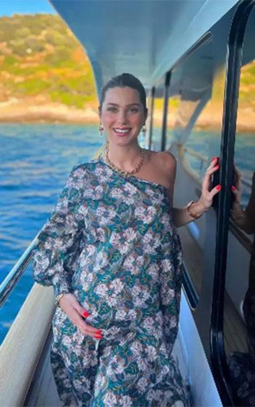 Günler önce doğum yapmıştı: Nazlı Sabancı eski formuna geri döndü