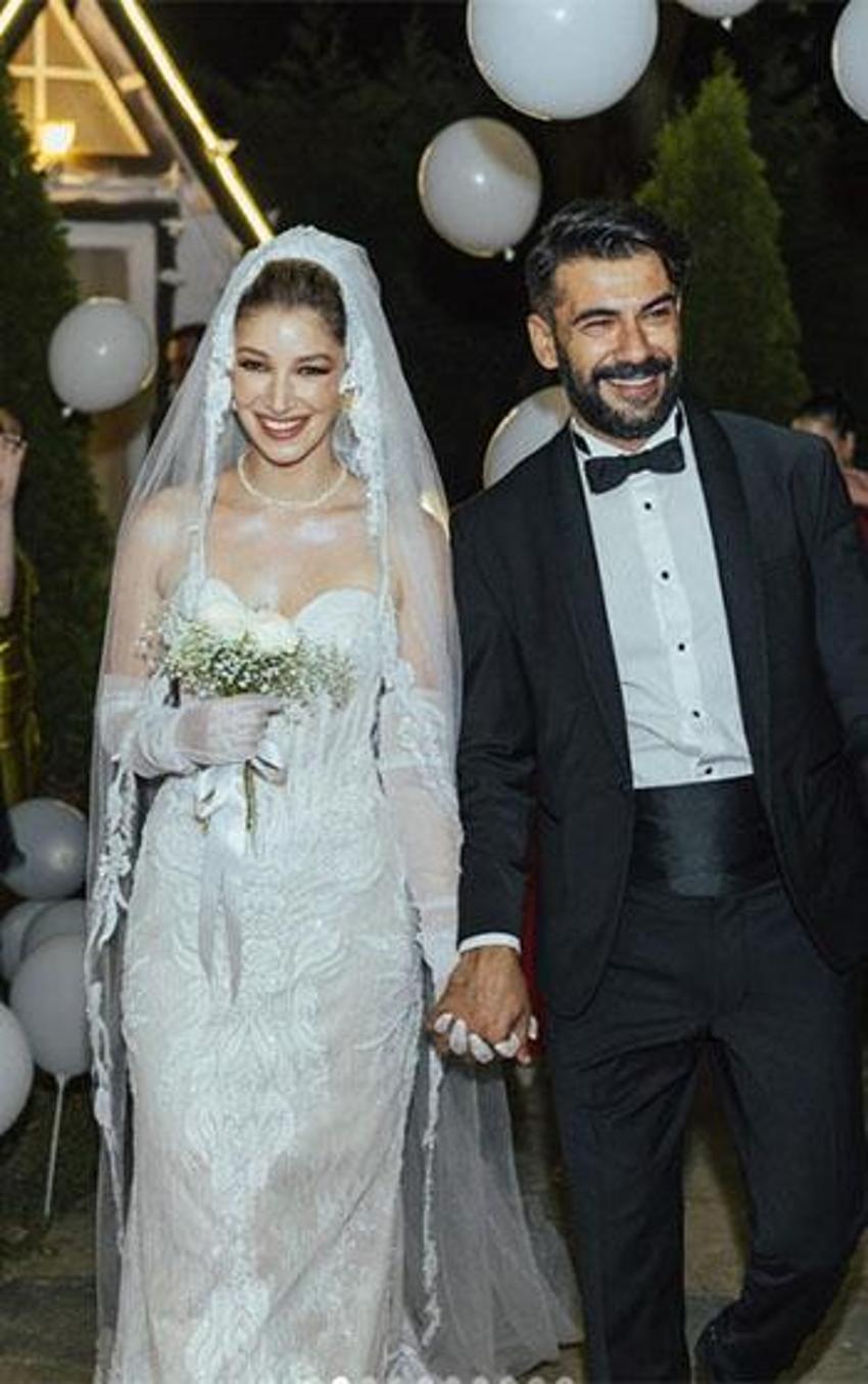 Oyuncu Rüzgar Aksoy, dansçı sevgilisi Yasemin Sancaklı ile evlendi!