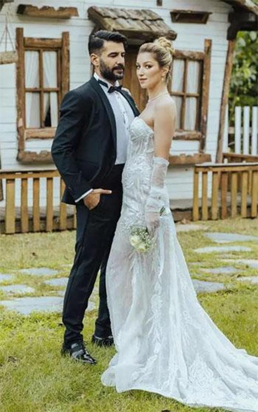 Oyuncu Rüzgar Aksoy, dansçı sevgilisi Yasemin Sancaklı ile evlendi!
