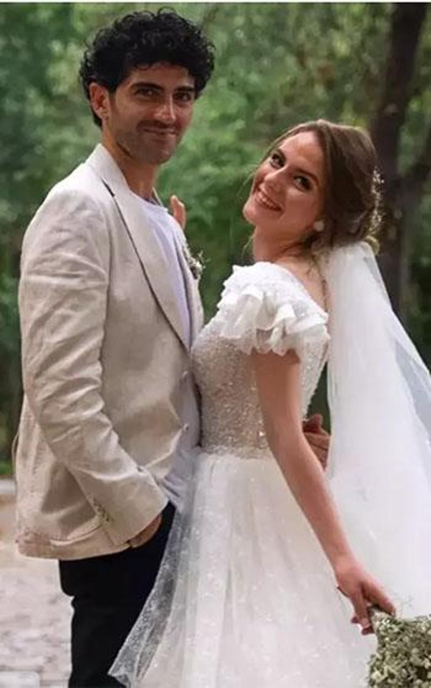 Genç oyuncu Hatice İrkin yönetmen sevgilisiyle evlendi!