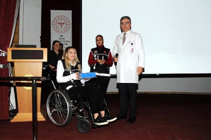 Doktorlar 'yürüyemez' dedi! Polis Selma,1,5 yılda ayağa kalktı