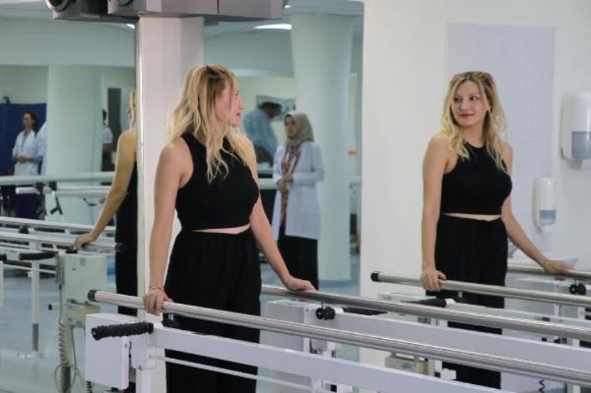 Doktorlar 'yürüyemez' dedi! Polis Selma,1,5 yılda ayağa kalktı