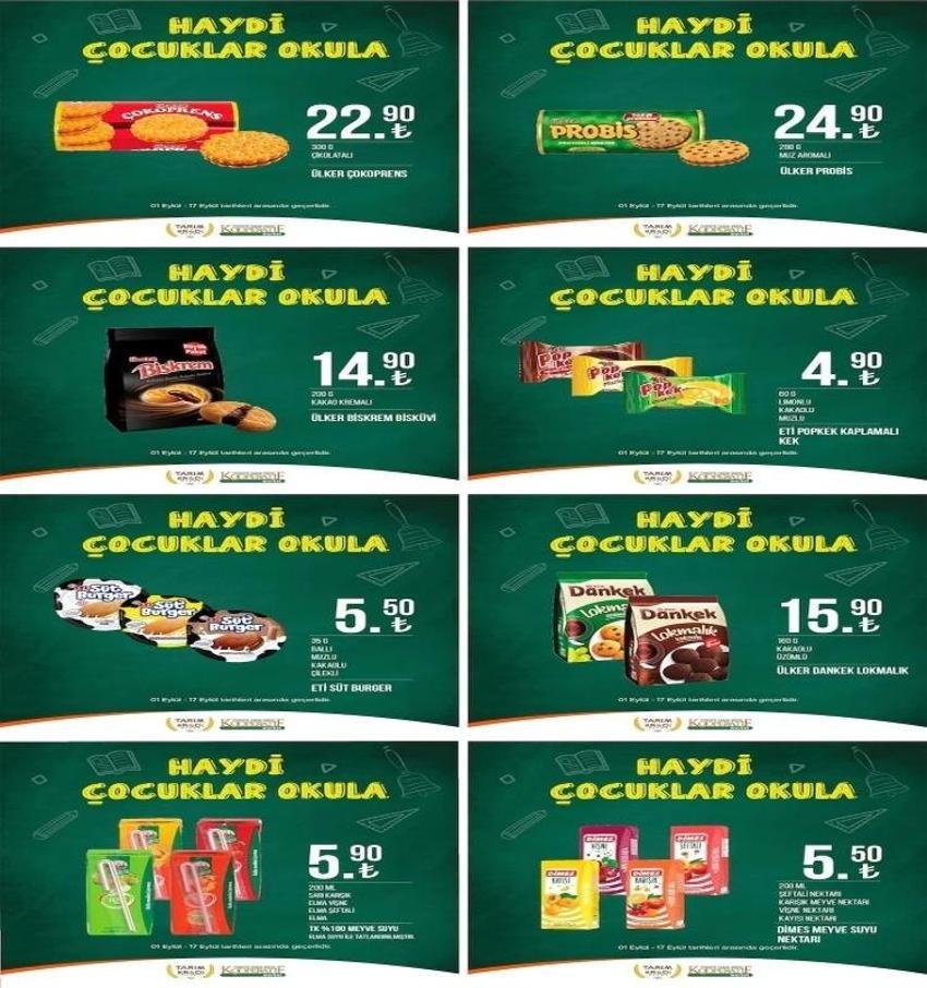 Tarım Market 6-17 Eylül aktüel katalog 2023 yayınlandı! Tarım Kredi'de kırtasiye malzemeleri fiyatları düştü, ayçiçek yağında çılgın indirim var