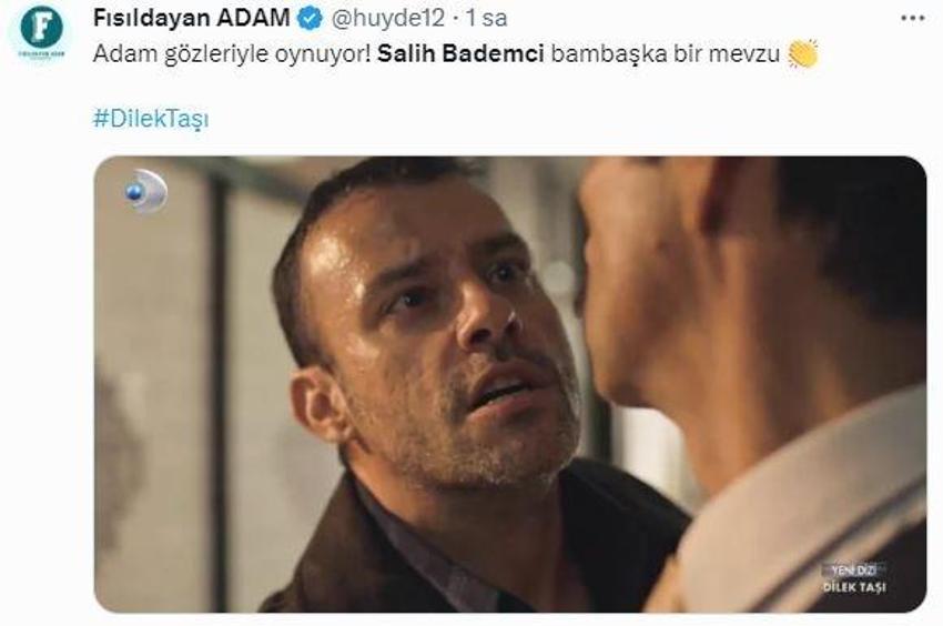 Adam gözleriyle oynuyor! Dilek Taşı dizisinde Salih Bademci Mustafa rolüyle döktürdü