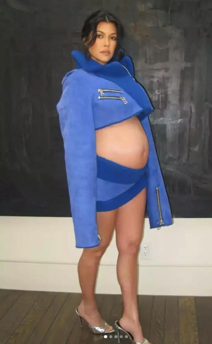 Kourtney Kardashian'dan üzen haber! Karnındaki bebeğini ameliyat ettiler