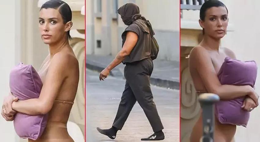 Kim Kardashian'ın eski eşi Kanye West'in Bianca Censori ile uygunsuz görüntüleri olay olmuştu! Ünlü çiftten yeni skandal...