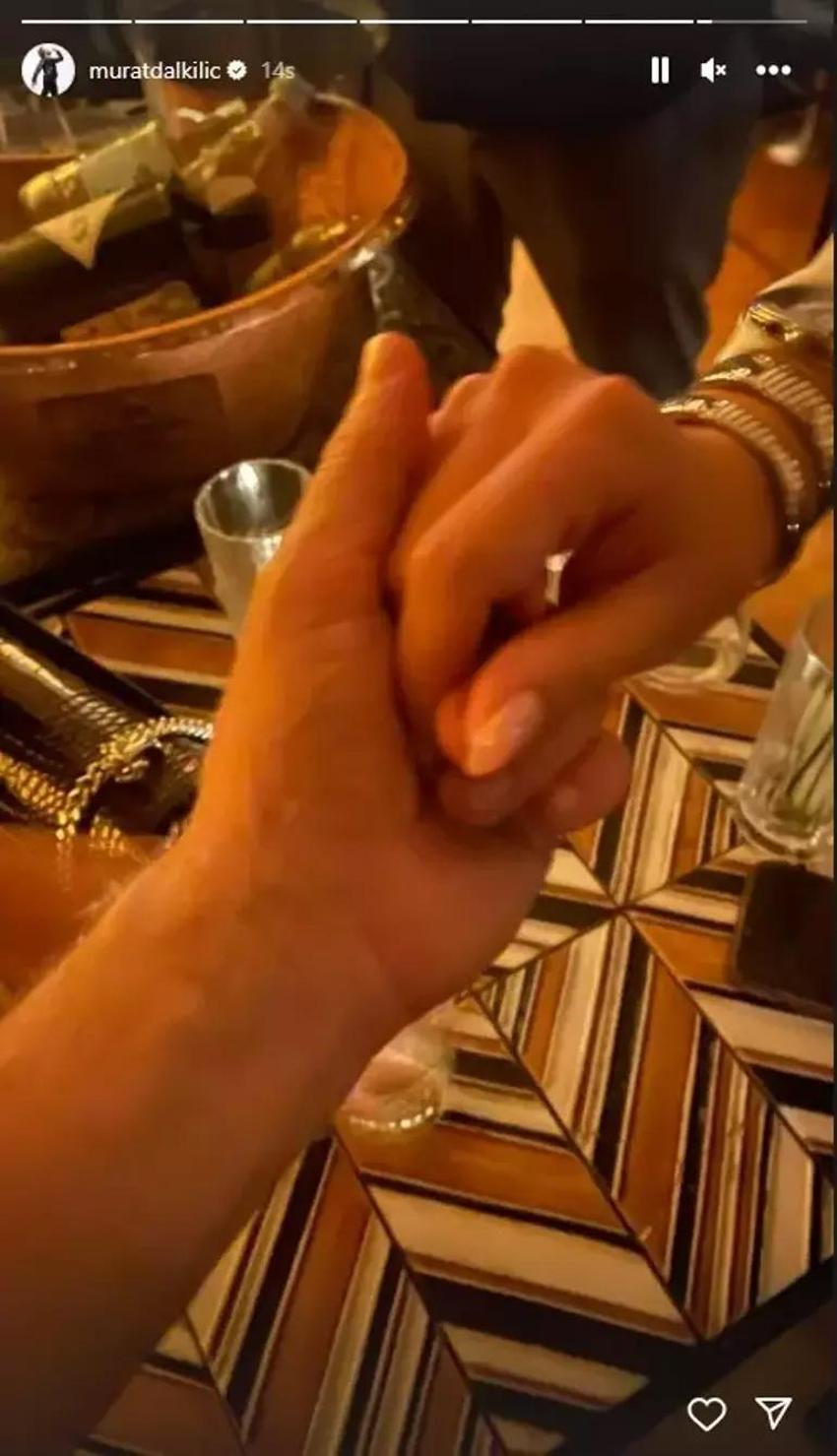 Murat dalkılıç aşkını ilan etti! Sosyal medyadan el el paylaşım geldi