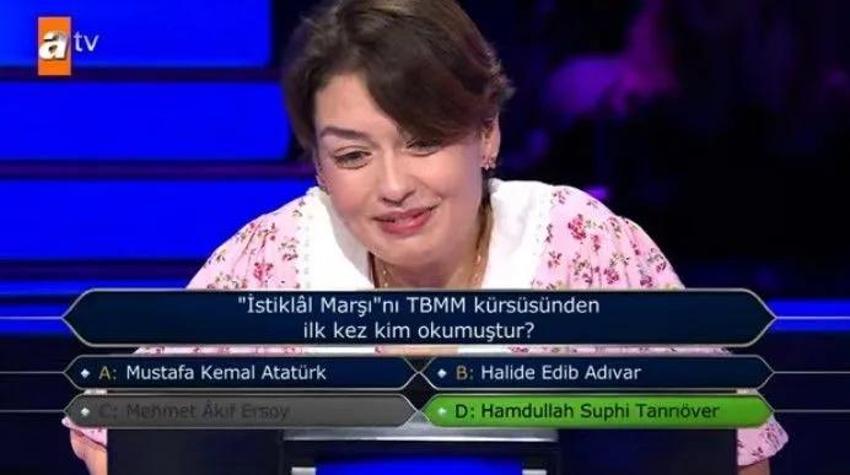 1 milyonluk sorunun cevabı nedir? 10 Eylül Kim Milyoner Olmak İster 1 milyonluk soru doğru cevaplandı mı? 