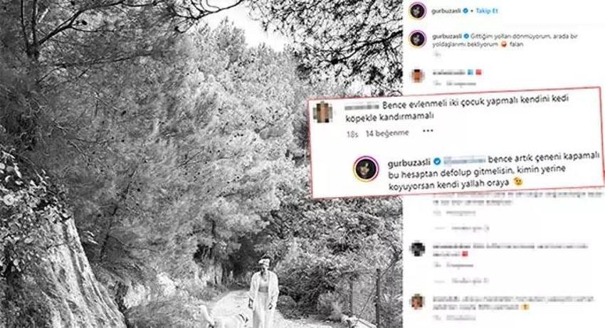 Aslıhan Gürbüz'e gelen “evlilik” yorumu çıldırttı! 'Çeneni kapat'
