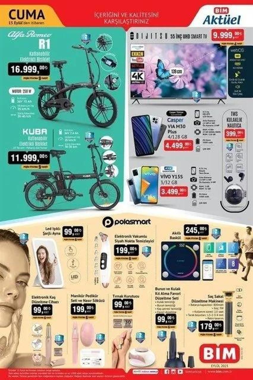 BİM 13-15 Eylül aktüel katalog 2023 yayınlandı! Borcam tepsi seti 99 TL, kase seti 27 TL! BİM'de bir de sürpriz var