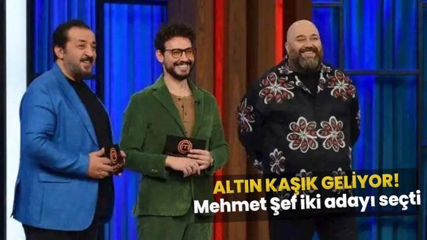 MasterChef All Star'da altın kaşık geliyor! İki isim potaya girdi, Mehmet Şef'ten birini seçti