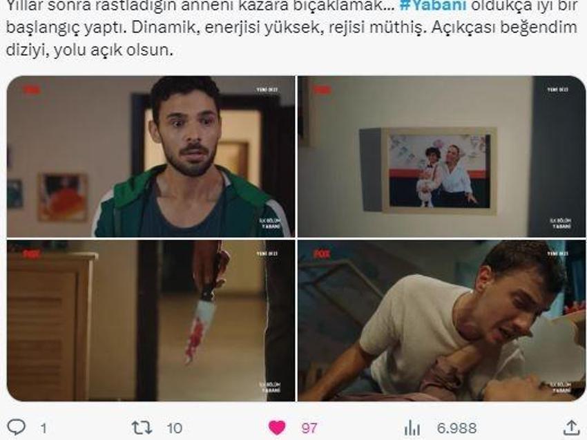 Yıllar sonra rastladığı annesini kazara bıçakladı! Yabani dizisine gelen ilk tepkiler