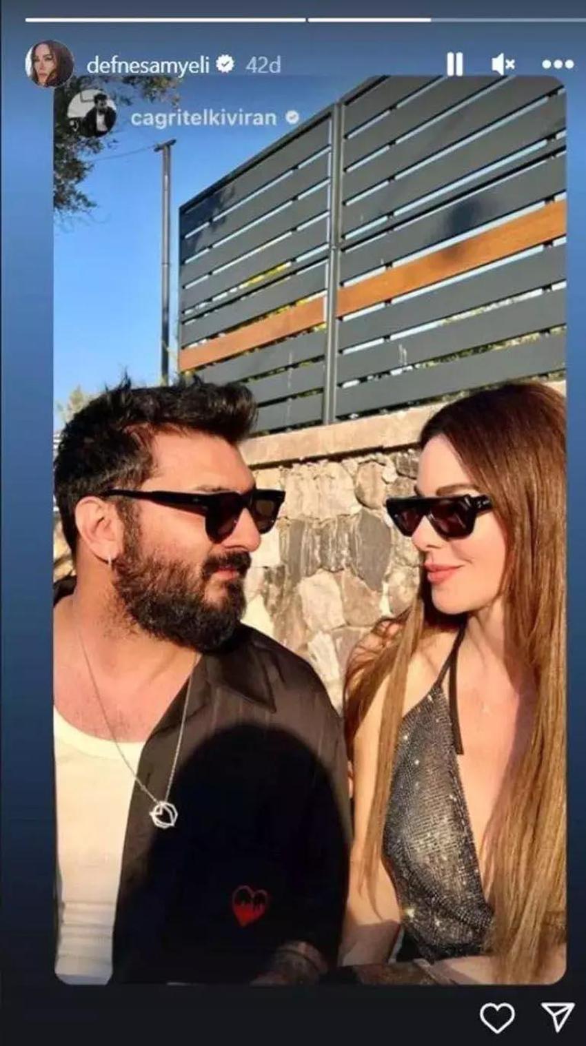 Defne Samyeli ‘Çağrı Telkıvıran’ sorularından kaçmak istedi! 2 saat restoranda bekledi!