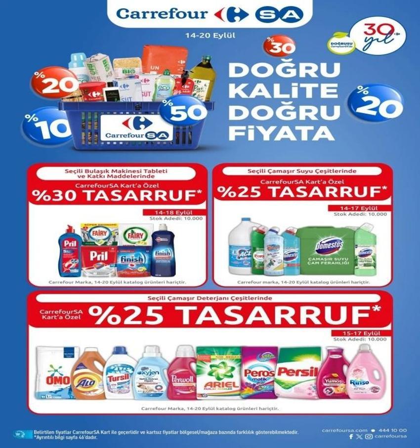 CarrefourSA 15-20 Eylül aktüel katalog 2023 yayınlandı! CarrefourSA'da Eylül sürprizi var!