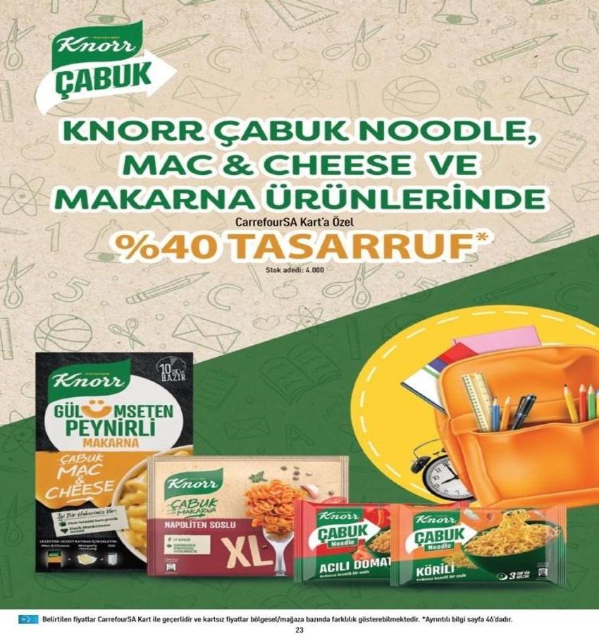 CarrefourSA 15-20 Eylül aktüel katalog 2023 yayınlandı! CarrefourSA'da Eylül sürprizi var!