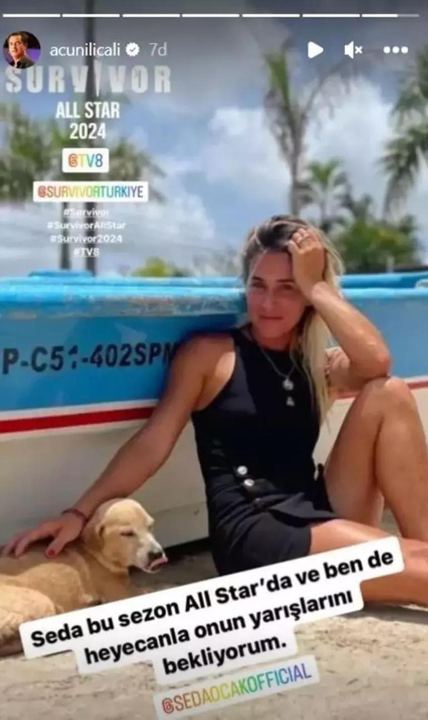Survivor All Star 2024'ün yeni yarışmacısı belli oldu! Acun Ilıcalı: Heyecanla bekliyorum