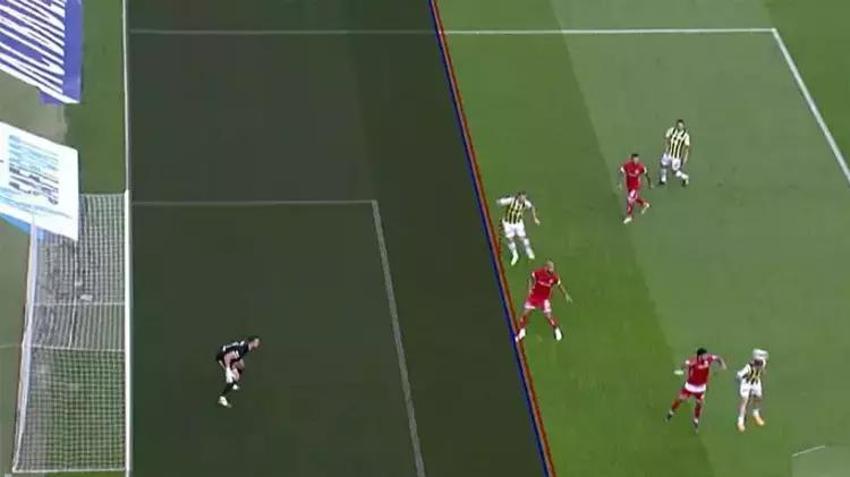 Halil Umut Meler Fenerbahçe'ye gol attı! Resmen Superman gibiydi