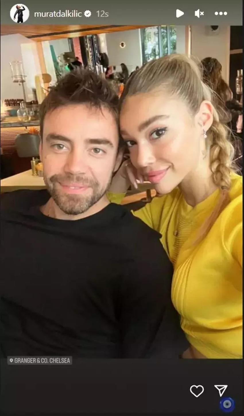 Murat dalkılıç'tan 'gizemli' sevgilisi ile aşk pozu! 