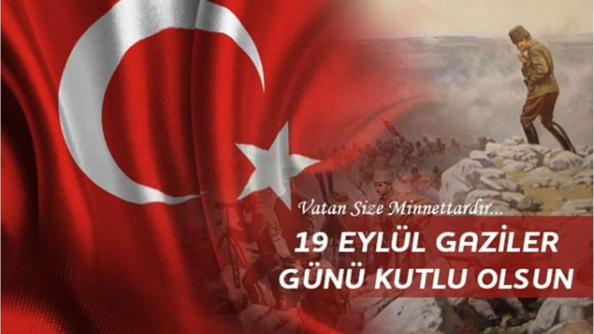 19 Eylül Gaziler günü resimli mesajları 2023 ve 19 Eylül Gaziler Günü ile ilgili güzel sözler! Kısa, anlamlı, en güzel Gaziler Günü mesajı burada! 19 Eylül Gaziler Günü mesajı