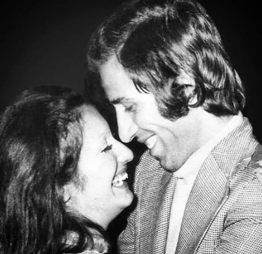 30 Nisan 1975... Gül Sunal paylaştı: Oya (Alasya) nikah sonrası Kemal’i tebrik ederken!
