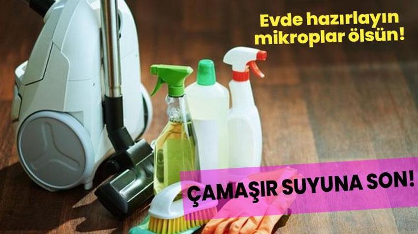 Bu karışımı evde hazırlayın, mikroplar ölsün! Temizlikte kimyasal kullanmaya son veriyor