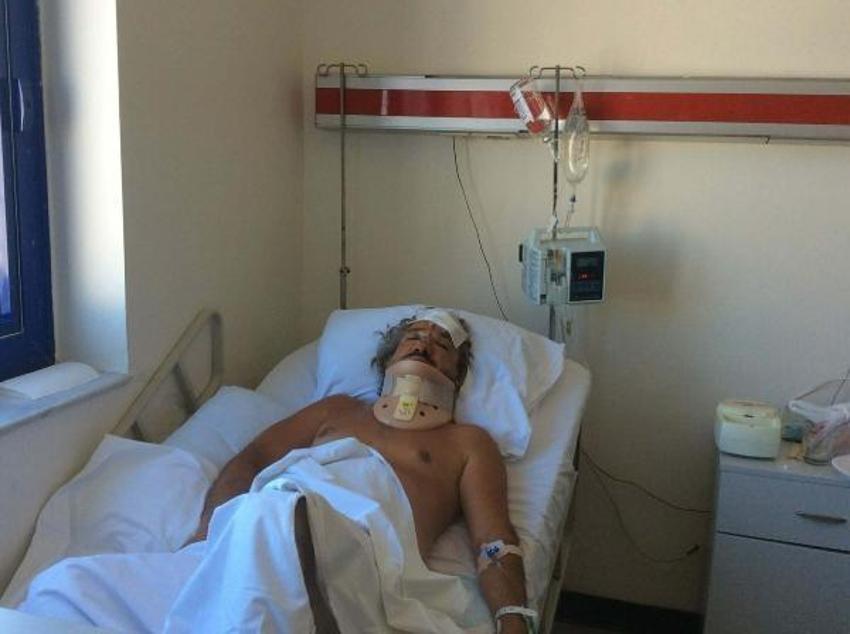 İzmir'de denizde kaya parçası tehlikesi! 'Şu an yüzde 79 engeli kaldım'