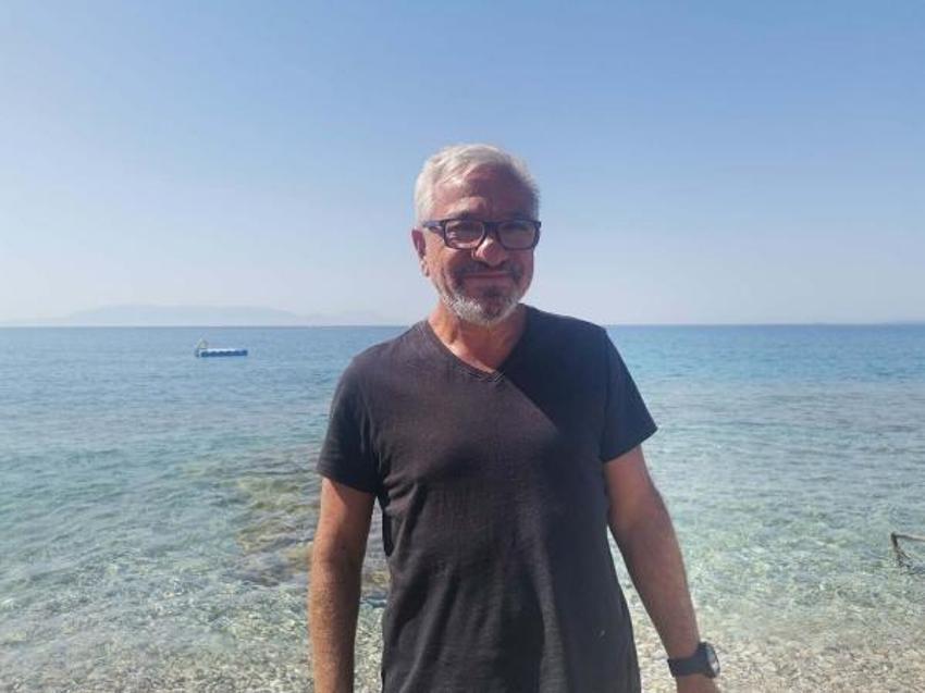İzmir'de denizde kaya parçası tehlikesi! 'Şu an yüzde 79 engeli kaldım'